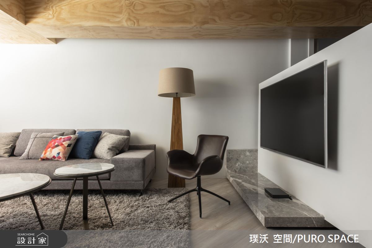 35 坪老屋翻新！經典黑白配，許你俐落好生活