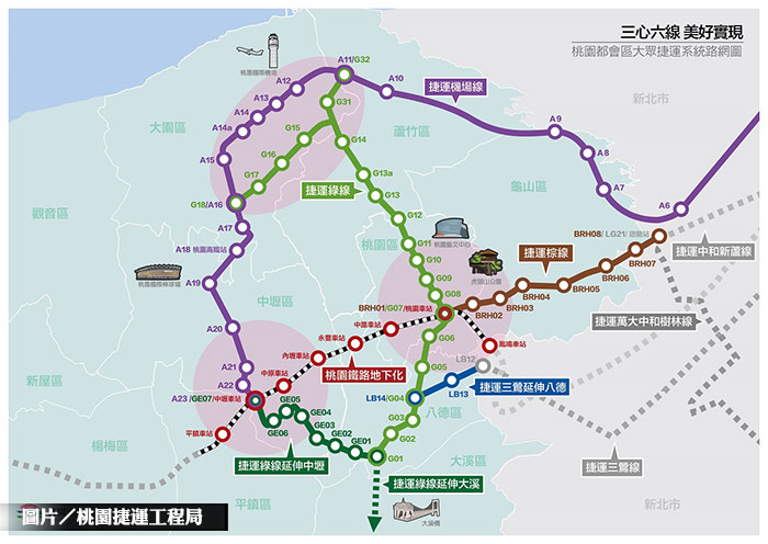 桃捷綠線南段正式動工 桃捷新里程碑