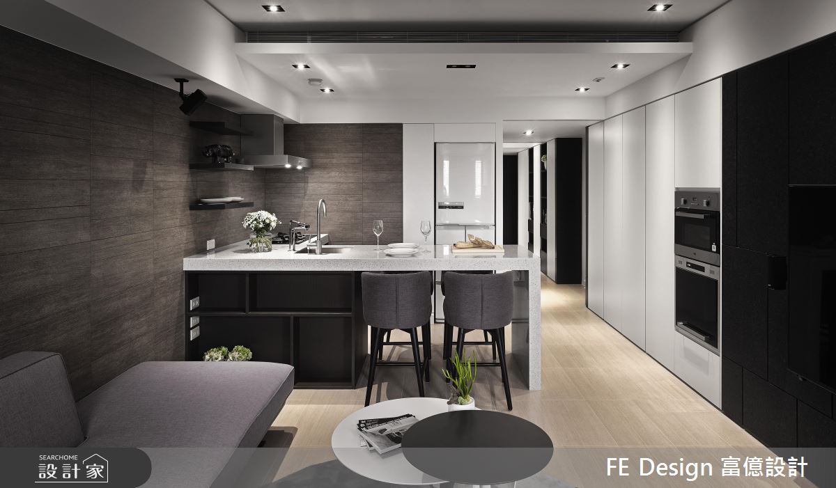 再見，狹長老屋！簡單、機能、動線完勝的雙人現代宅