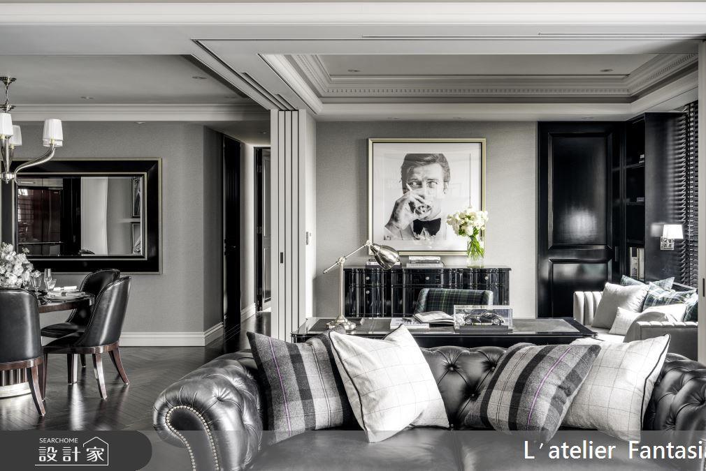 深色沉穩的美式古典，表露充滿細節的優雅貴族氣息