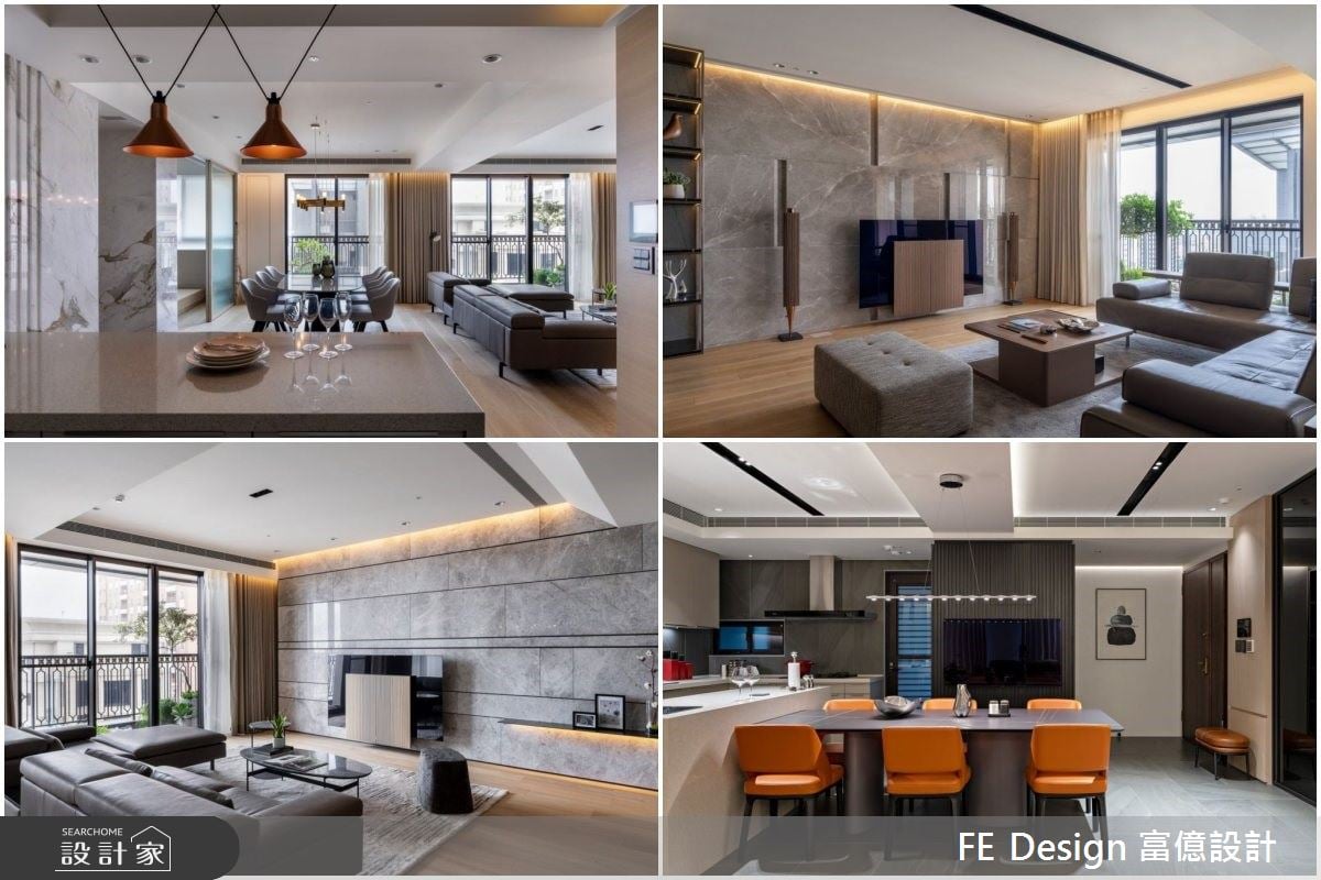 一層兩戶姐妹宅！同樣坪數、格局風格設計大不同