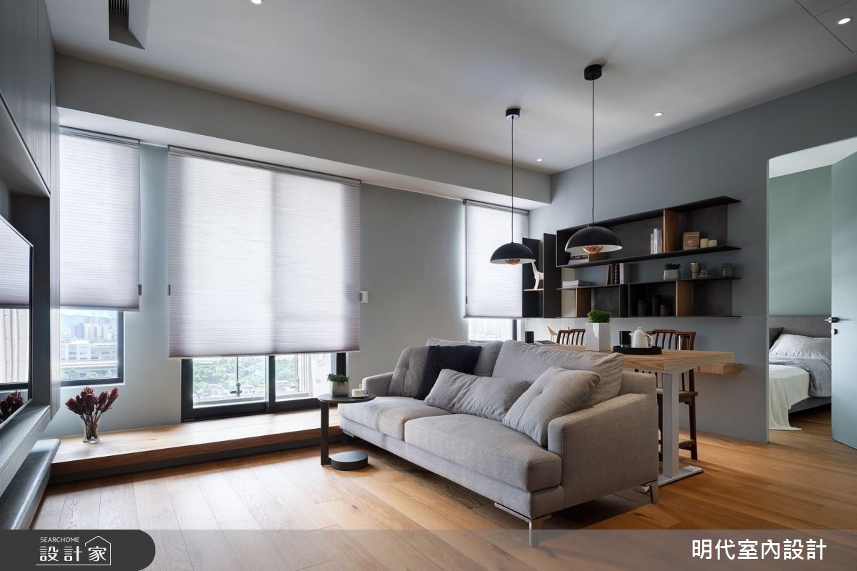 單身貴族的生活殿堂! 16.5坪現代宅體驗繁忙都市裡的慢生活