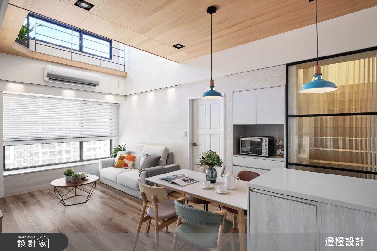 超令人羨慕的複層北歐風之家，串聯中島餐桌、展示樂高收藏讓人更戀家！