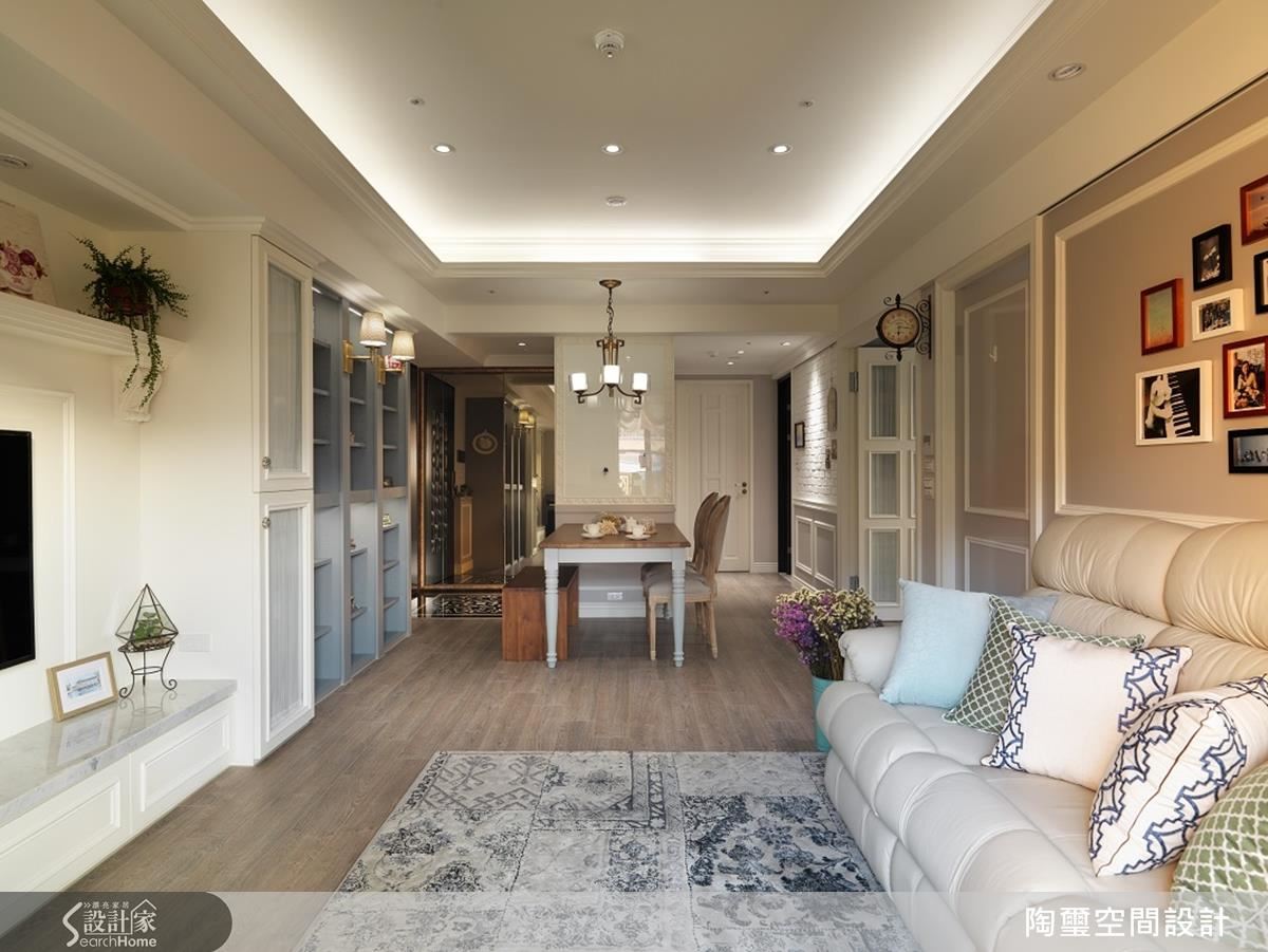 訂製 25 坪光感古典新婚宅 　 在泰晤士河畔來杯英式下午茶