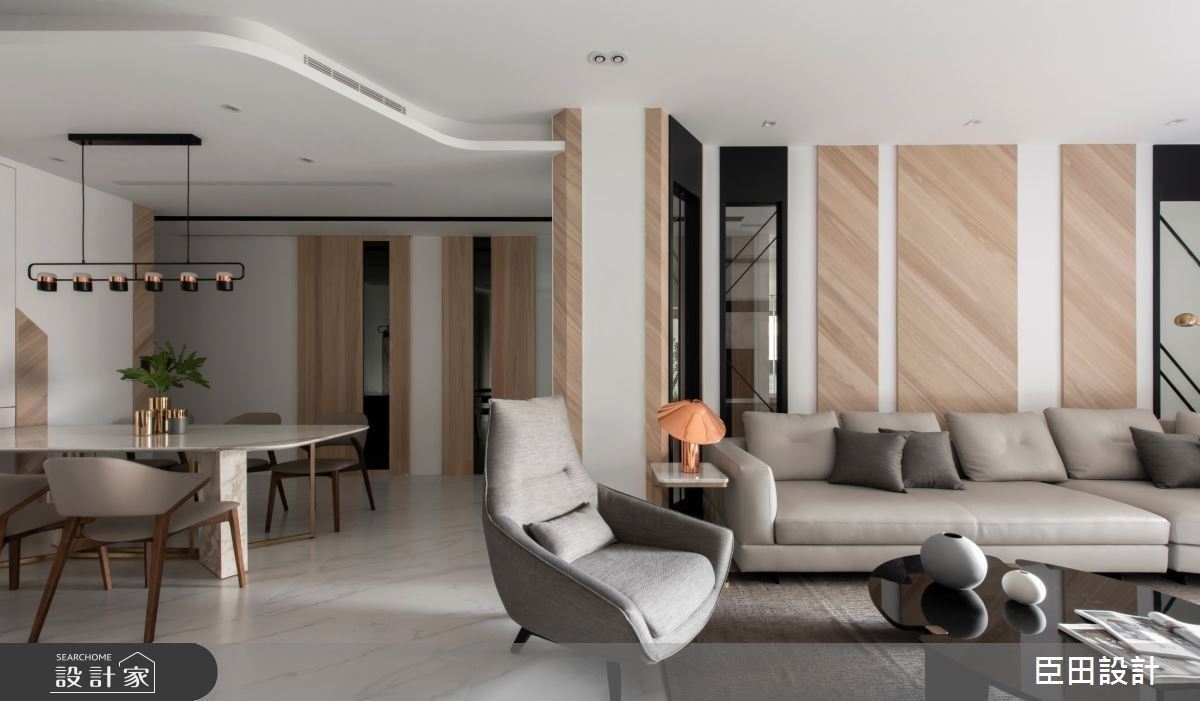 曼哈頓風與無印風的情感交集！毛胚屋以隱藏收納證明愛的可能