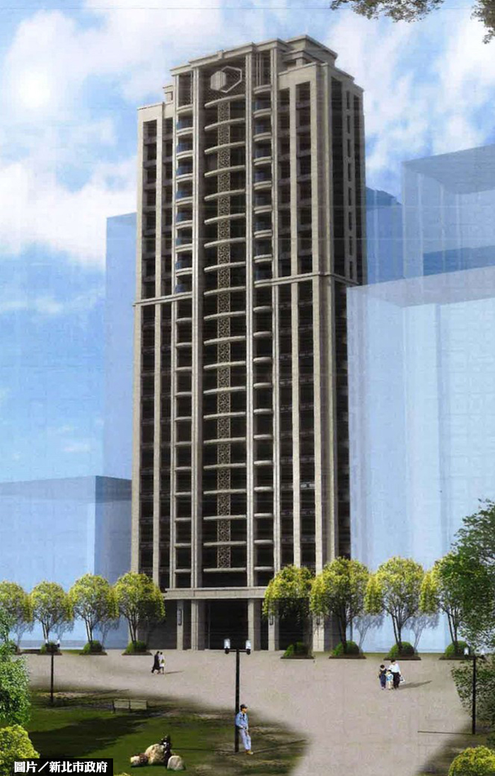 中和區民樂段都更案開工 加強綠化