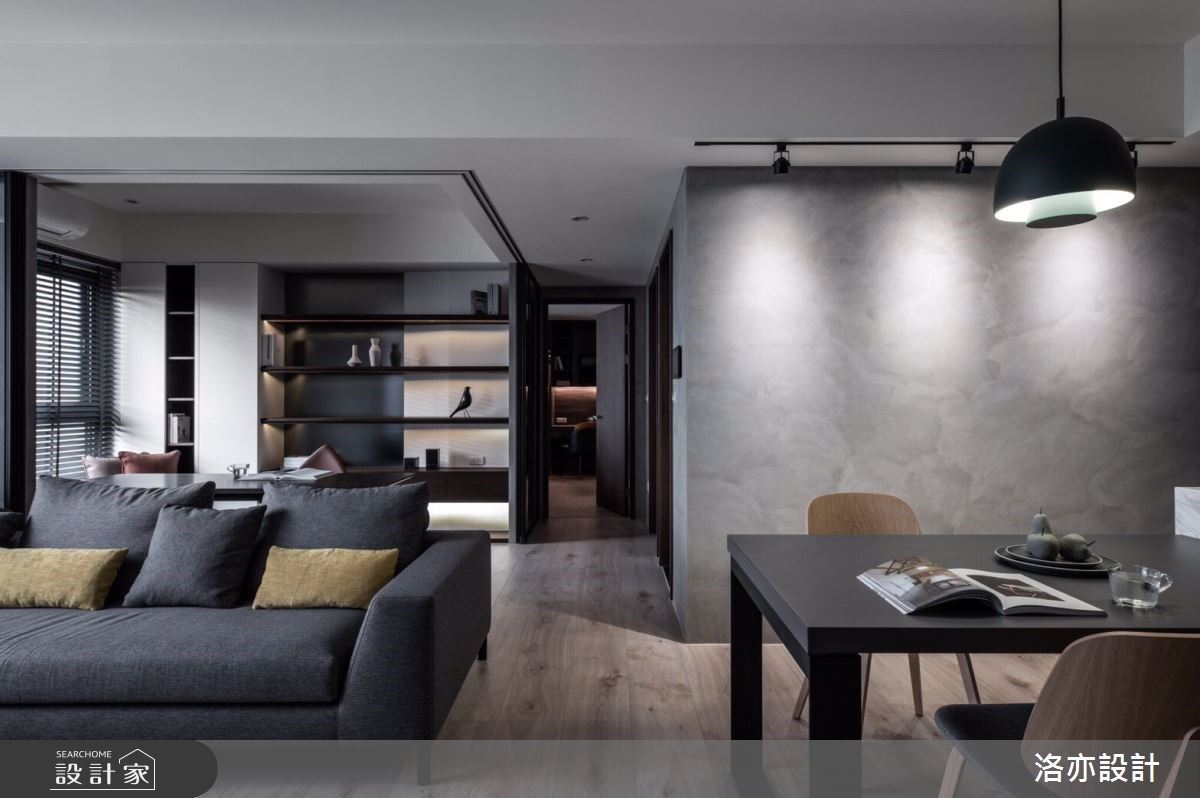 靈活調度四房格局！35坪混搭宅裡，有老公要的現代風書房與老婆愛的北歐...