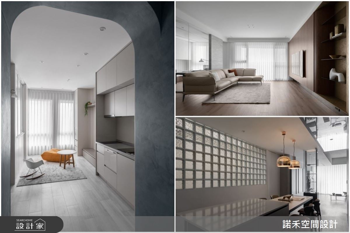 屋主欽點3款採光機能宅！玻璃磚、鏡面與大面窗景延續，創造盈滿日光的靈...