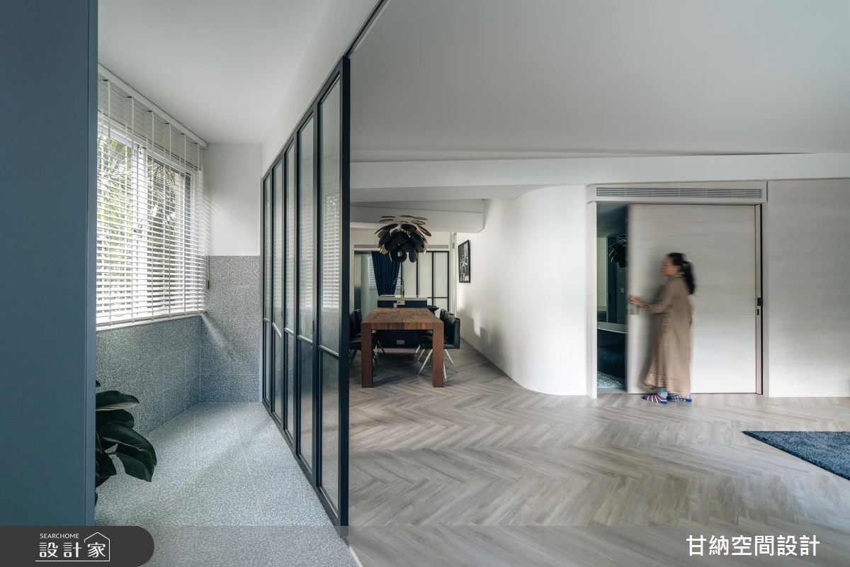 混搭宅！誰說格局一定要方正？斜度設計的魅力