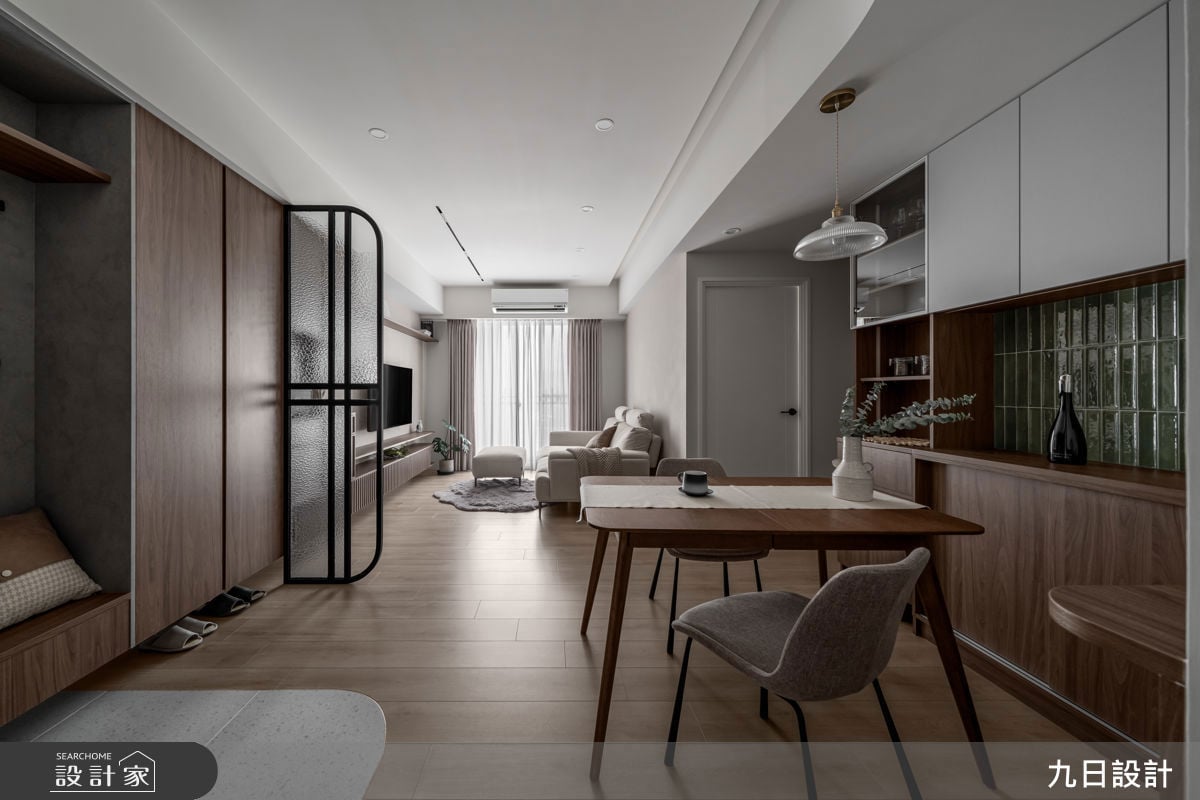 混搭復古與工業超有個性!20坪新成屋打造剛剛好的平靜生活