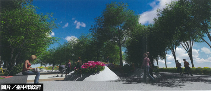 打造台中好去處　文心公園分三期改善