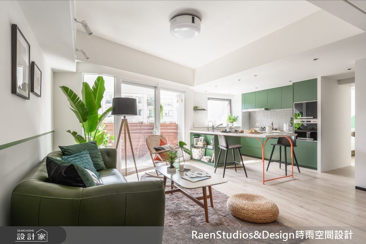 親子 YouTuber 的北歐風老屋紀實！開放式廚房、雙洗手台衛浴時時與你們相伴