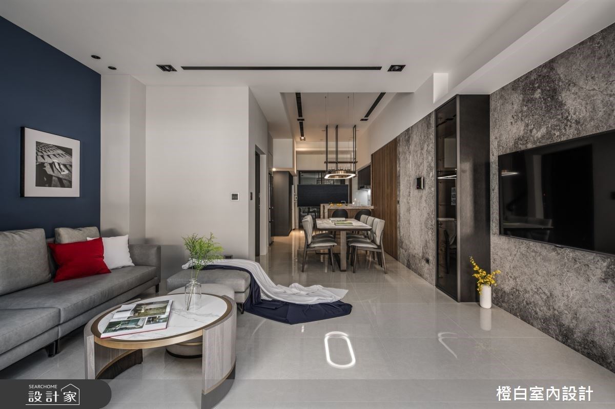 入住95坪混搭風透天別墅，以色彩、材質創造空間的多種氛圍！