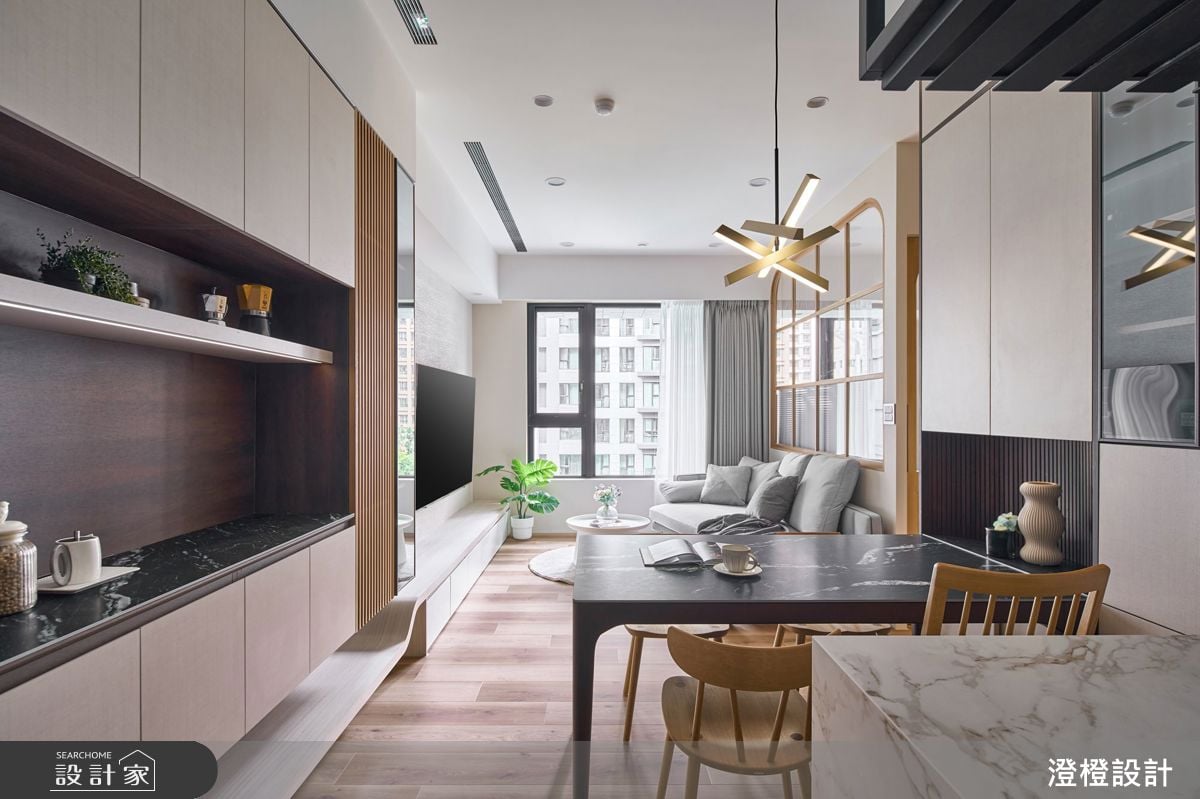 新手爸媽的20坪日式無印小宅！收納、採光、美感一次到位