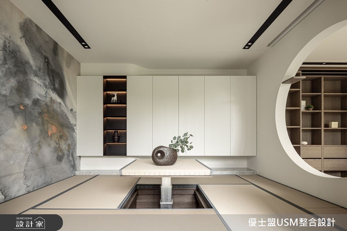 摩登與禪意和諧並俱，中西合併的極致表現就在幽然山景環抱的透天別墅