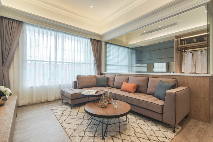 無壓的視覺設計 光線通透的溫馨宅