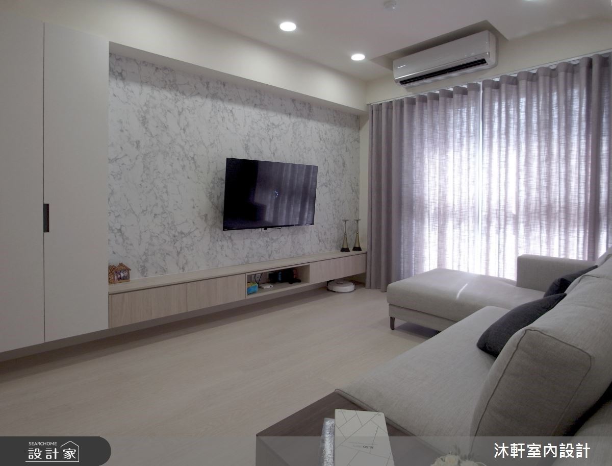 一起踏入我的淨白世界，一家人的薏米白北歐風住所