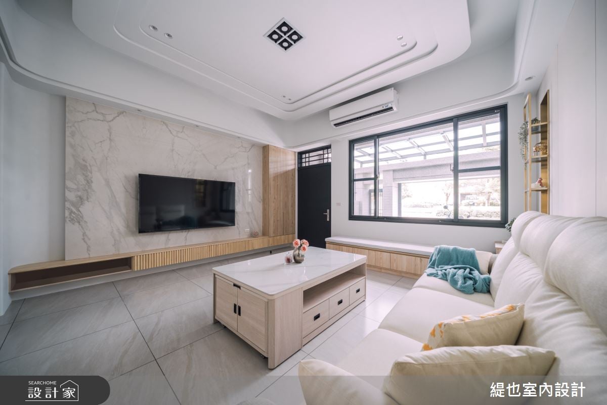 優雅現代的自地自建別墅！海量收納融合淡雅米色與輕奢氛圍，設計細節融...