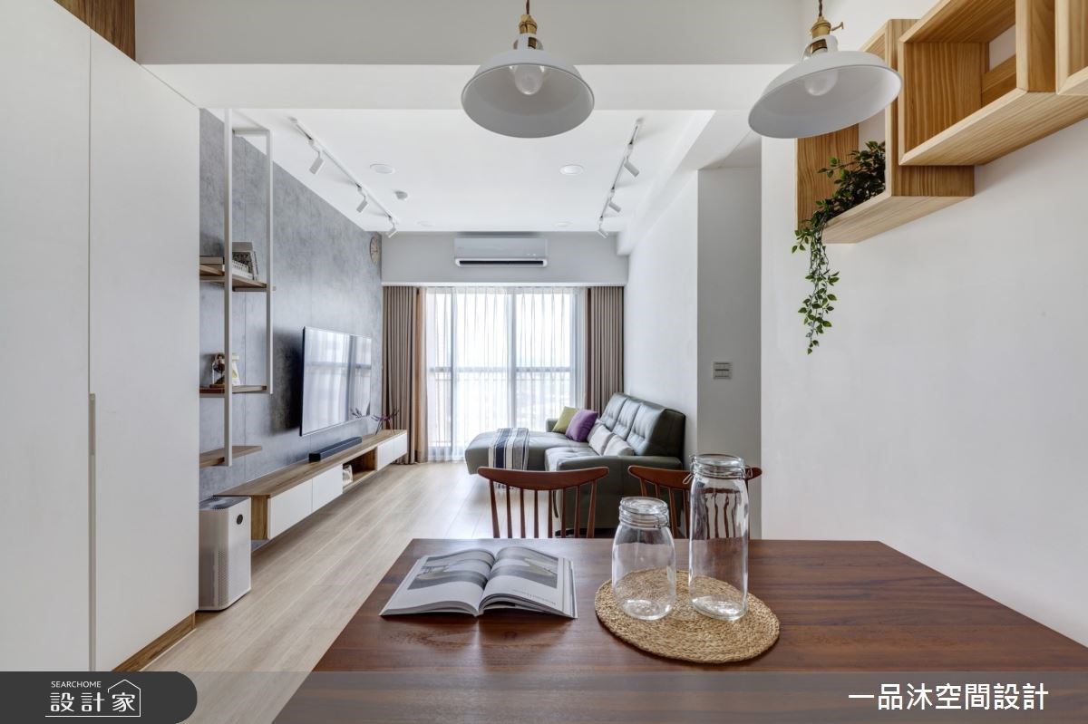 屋主很滿意! 收納X跳色，讓18坪現代宅化身風格居家