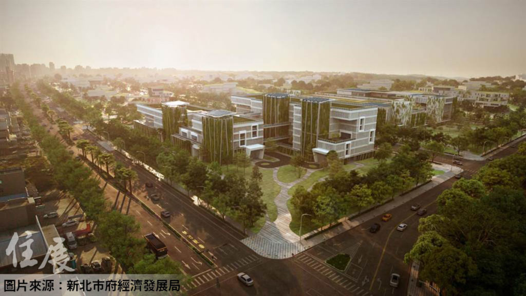 建案廣告快更新！ 林口工一正名「新北國際AI+智慧園區」 預計今年底完工