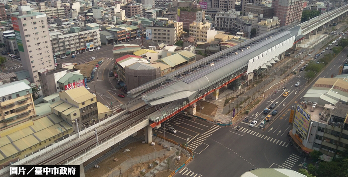 台中五權車站 與都市完美縫合