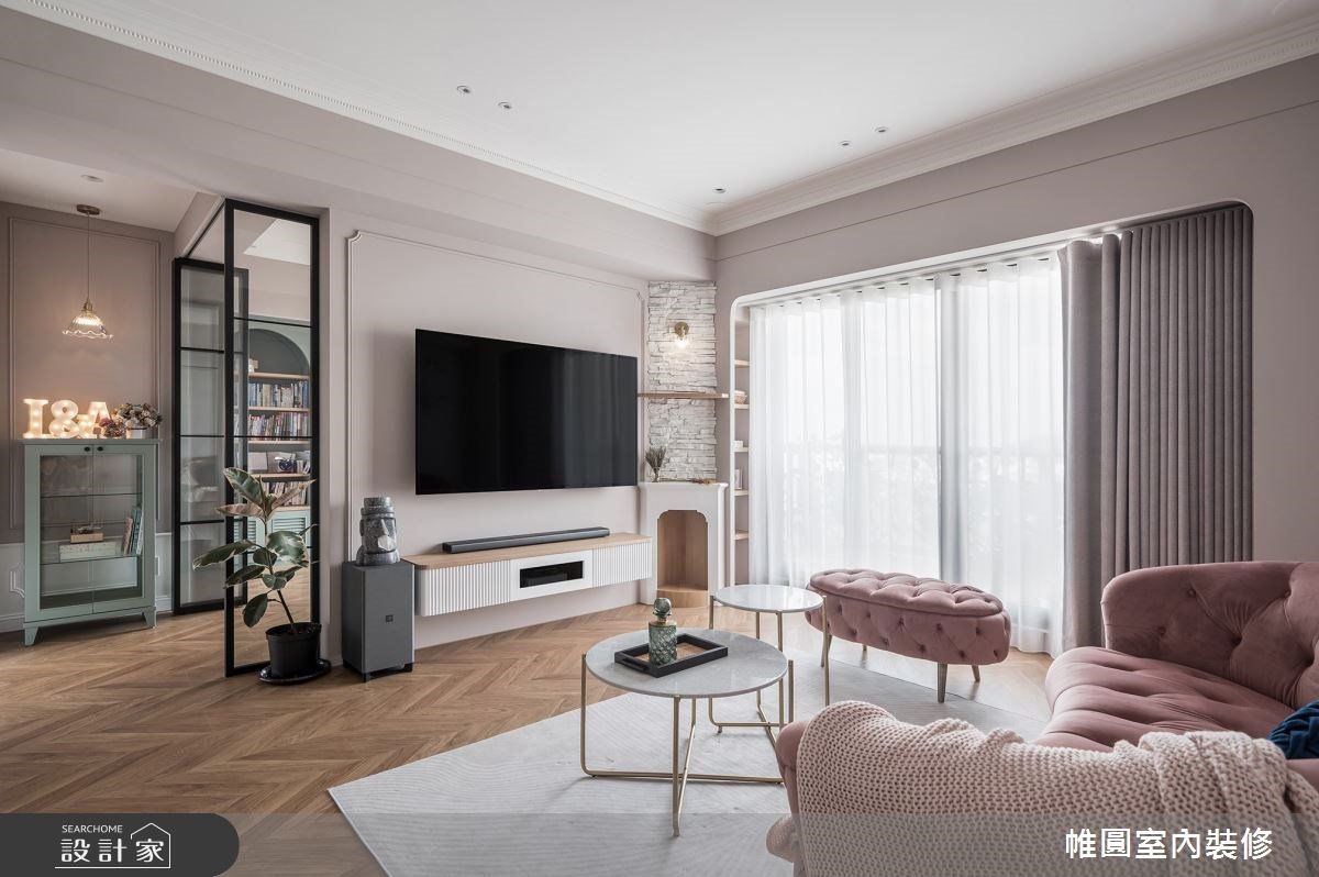 忍不住發出少女尖叫聲！35坪浪漫美式宅，每一角落都是迷人打卡場景