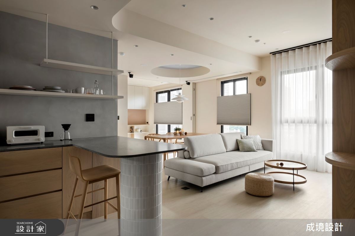 北歐與日式完美交融，打造夫妻二人都滿意的新婚宅