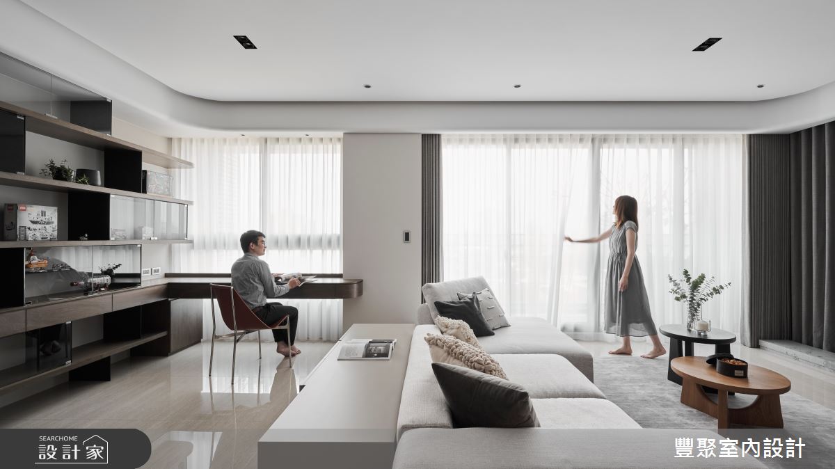 勾勒幸福的藍圖!品味45坪現代藝術宅邸