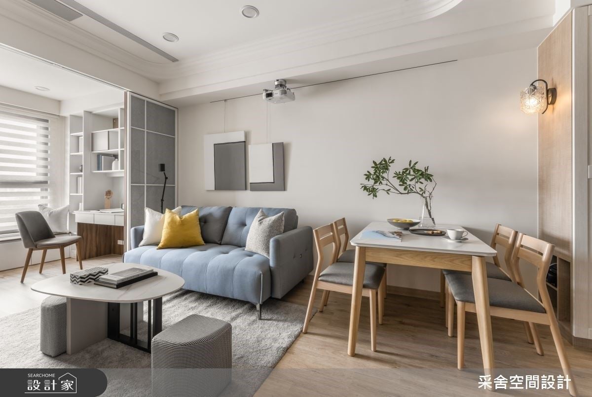 只改了門片位置！15坪變三房兩廳，採光更好空間更寬敞