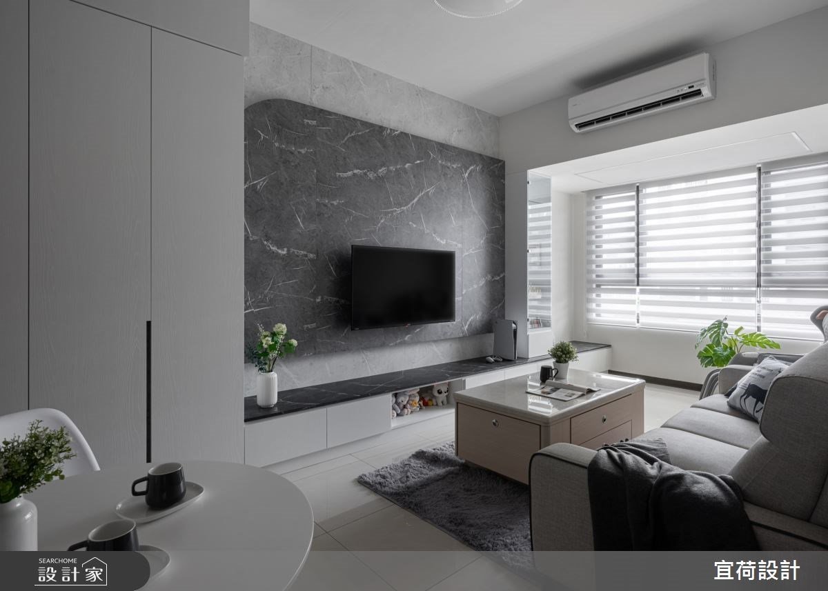 黑灰白現代精緻宅！超實用設計，解決美甲師的收納困擾