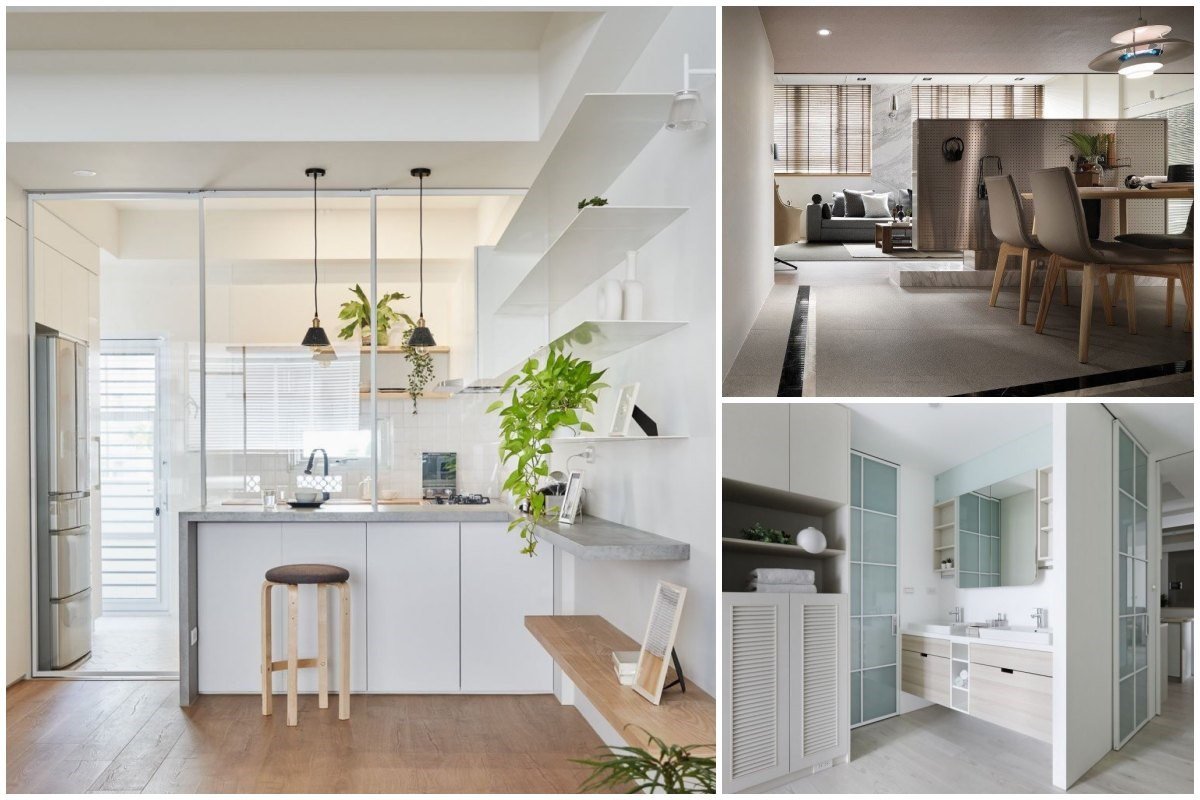 【2022空間王者】化解風水問題、整合餐廚優化室內動線，畸零狹窄格局變...