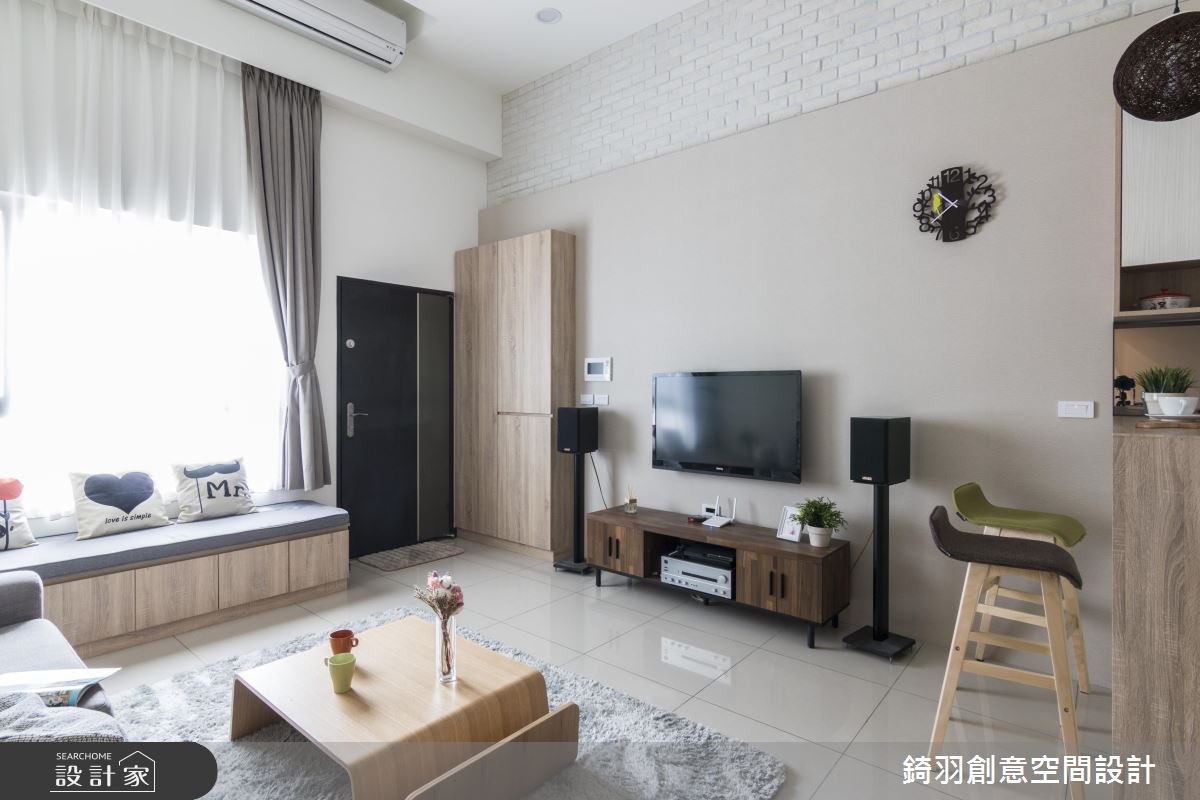 輕盈超紓壓！在 30 坪清新北歐宅 一起甜蜜成家吧！