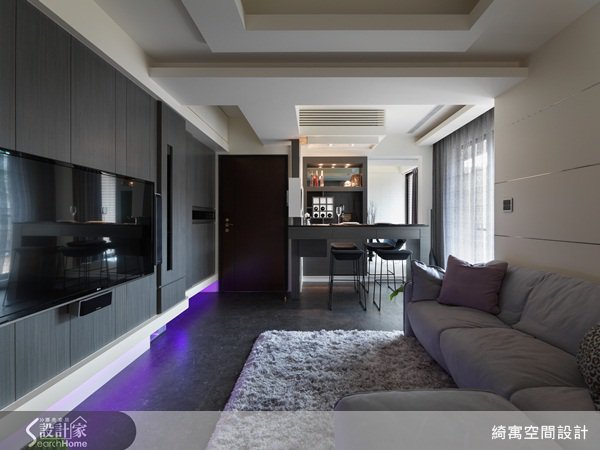 越夜越美麗！ 醉心時尚30坪現代風尚