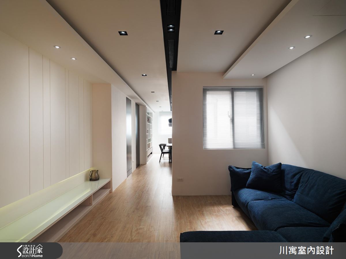  45 年老屋明亮煥顏！ 打造年輕夫妻的 28 坪光感新婚宅