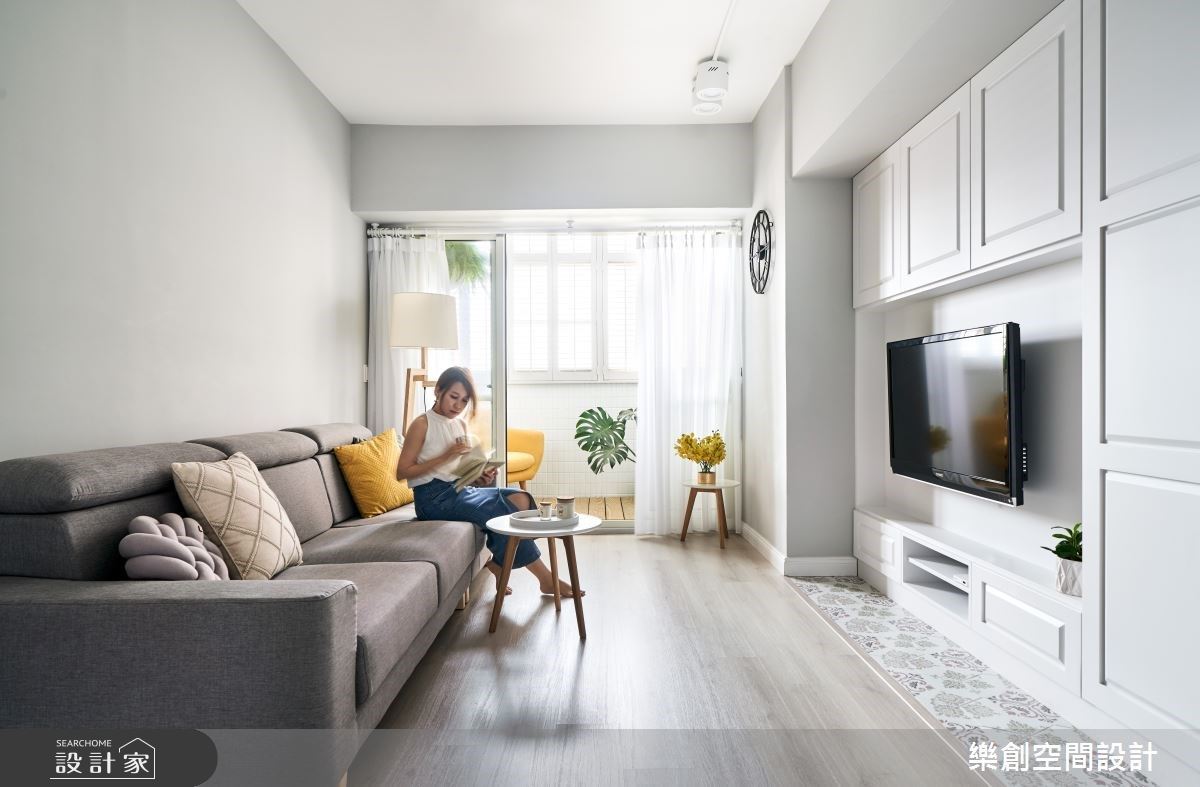 陽光綠意為伴，清新老屋微暖氛圍