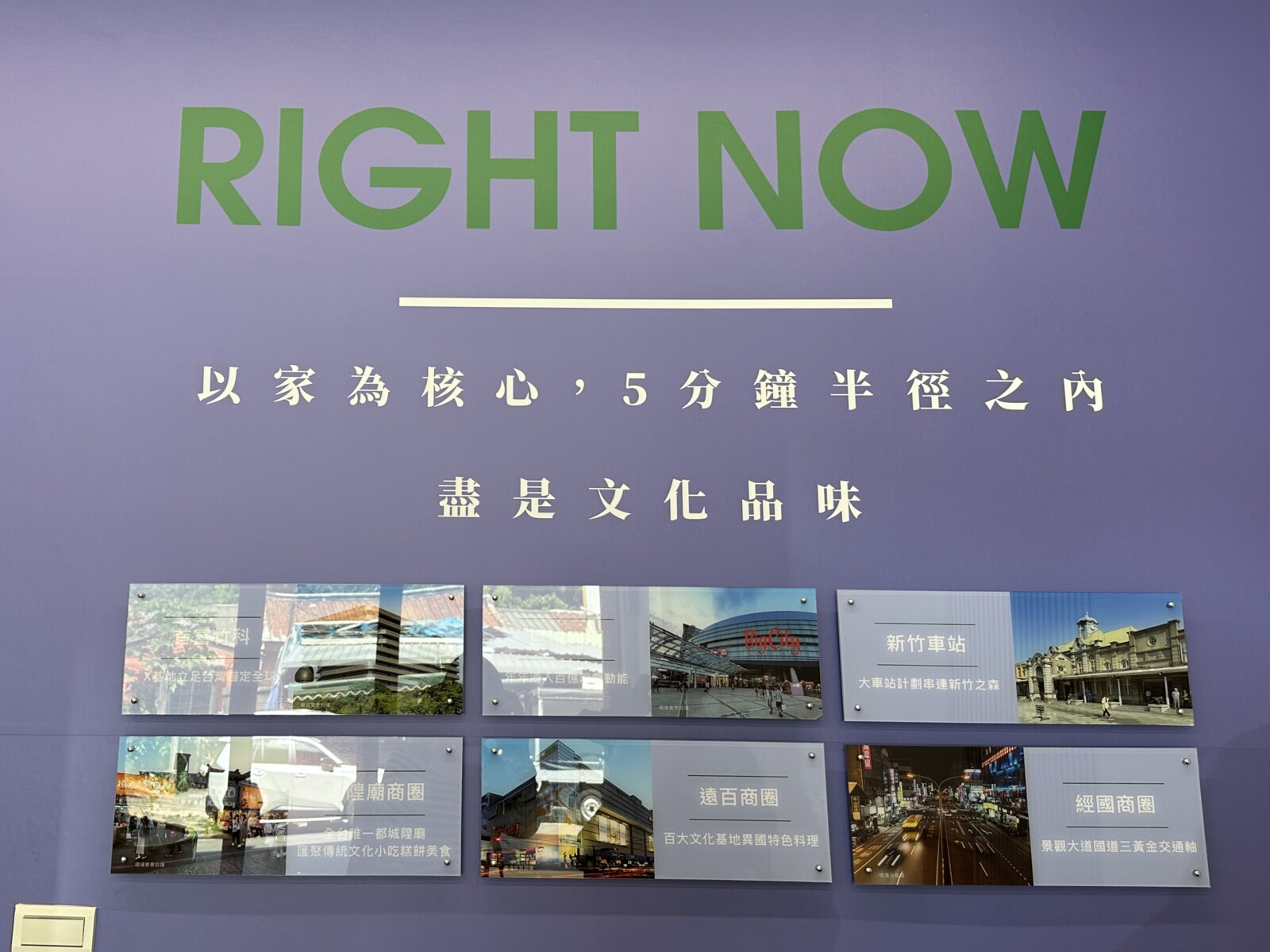 大和邑容邑鄰近機能說明圖（攝影：樂屋特派員）