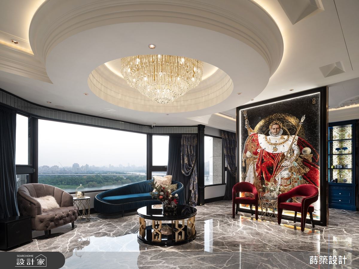 宛如大氣藝術殿堂的辦公空間，大面石材包裹雍容精緻的沈浸式五星享受