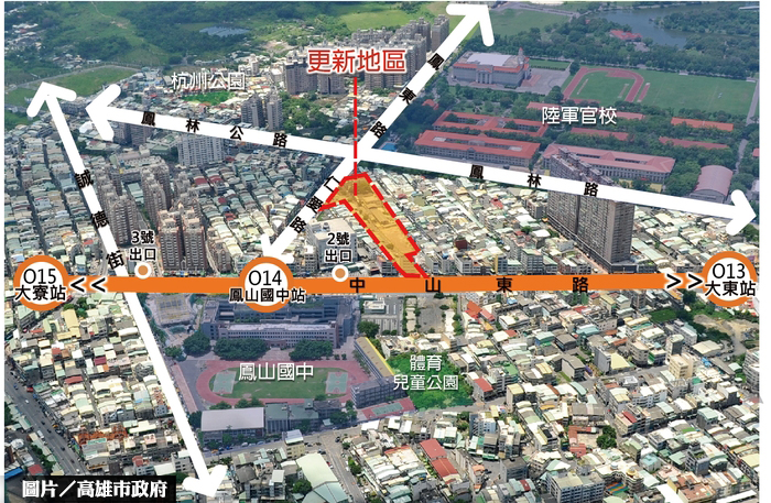 高捷鳳山國中都更　促參詢問度高