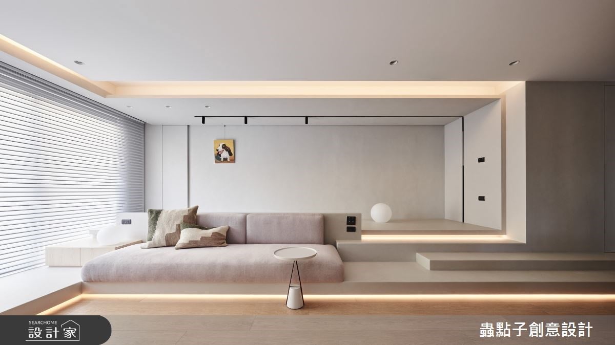 宛若藝廊般的家，實現了！既是沙發也是樓梯、是客廳也是書房，複合式空...