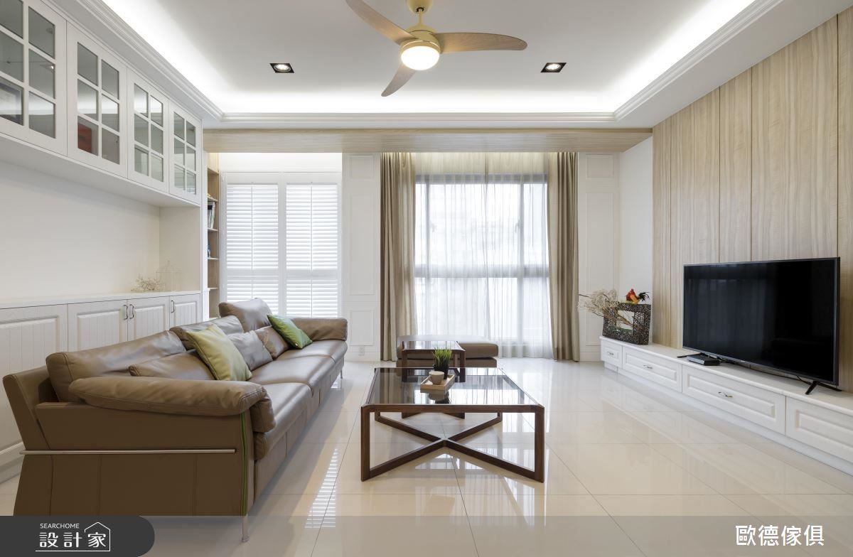 輕爽淡雅的好妝感！鄉村風x系統收納x暖調木紋 3大元素譜寫雅居風尚