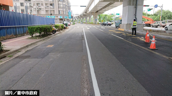 台中路平計畫 前進至建國路