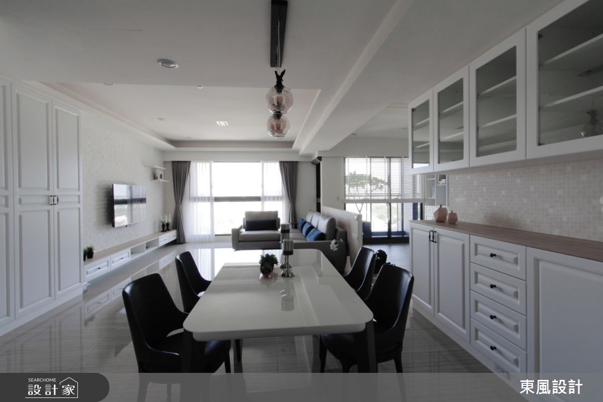 純淨美式宅的輕柔魅力！連大容量收納都清爽無負擔