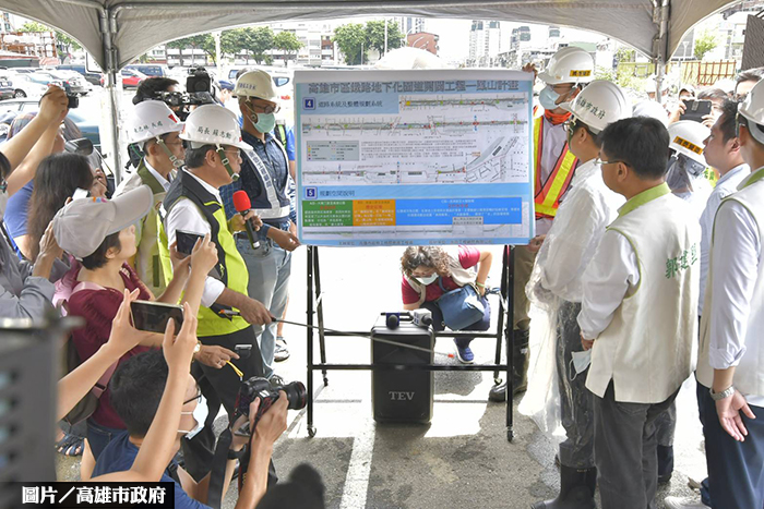 高市鳳山鐵路地下化綠園道 明年初完工