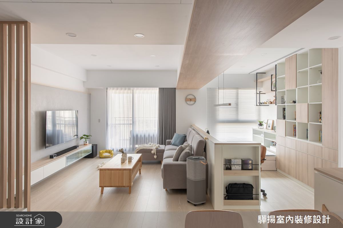 舒服又好住的日系無印風！拉門彈性延展餐廚領域，滿載收納實現美好生活