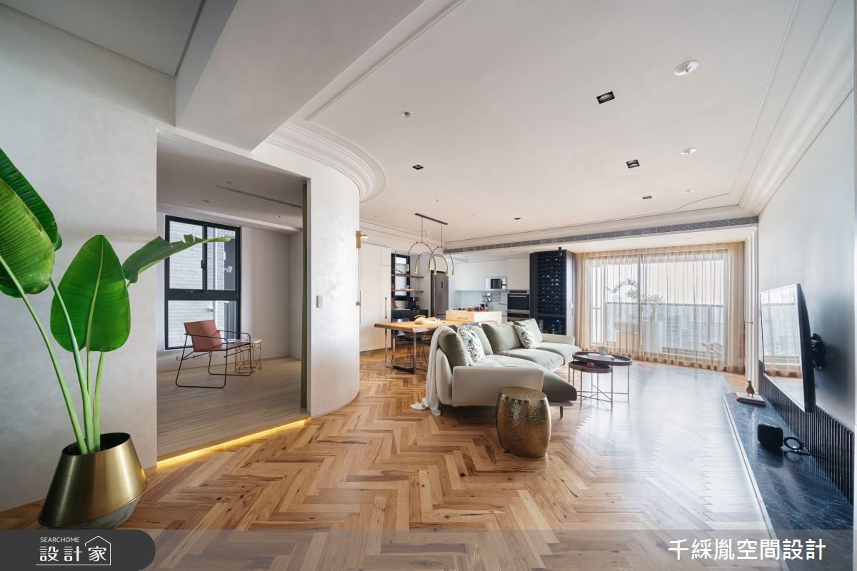 從拱門開始沈浸式體驗家的溫度！開箱設計師私宅，讓二進式玄關、獨立貓...