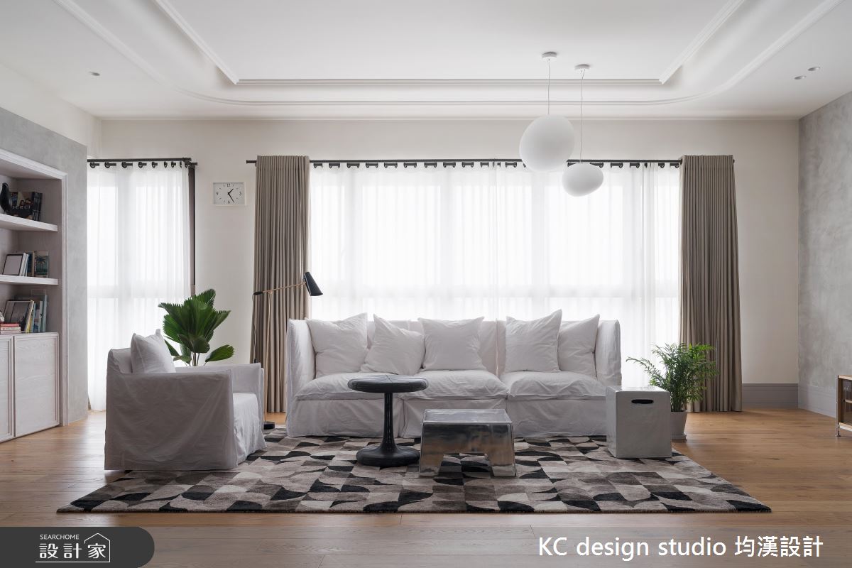 驚豔的透亮玻璃屋與tiffany藍廚房 進化新古典家屋