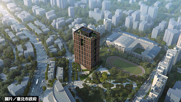 北市培英社宅開工 林蔭大道安心通學