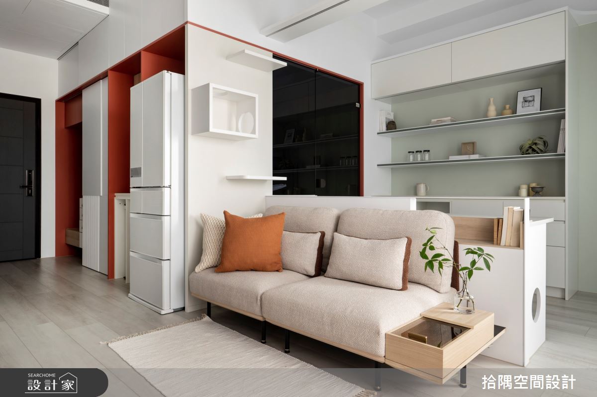人貓共樂的機能小宅！留白成就愜意悠然的單身北歐宅