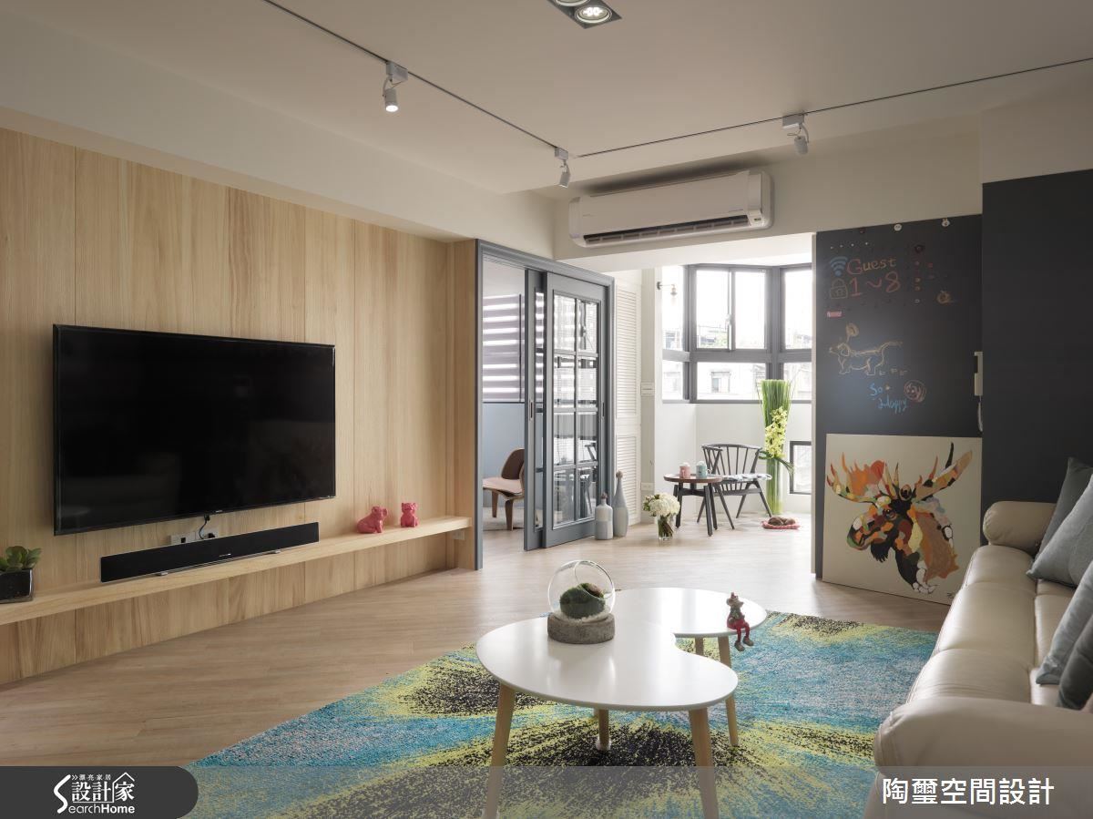 老屋化身最浪漫的新婚禮物！小夫妻的沁人水色北歐窩