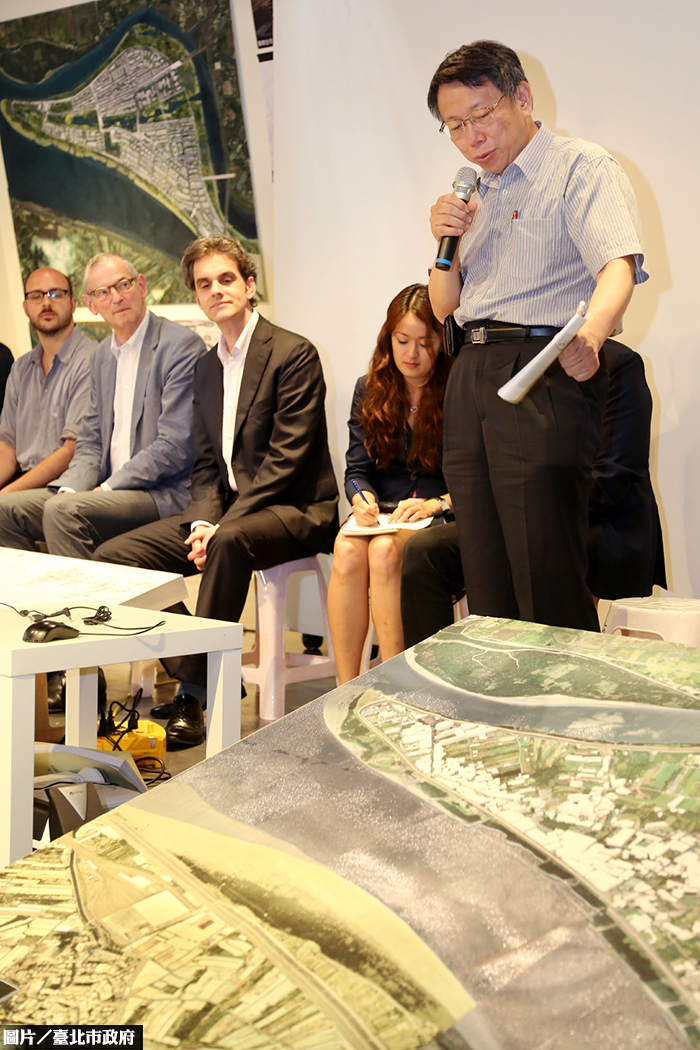 確立社子島開發方向　柯P集思荷蘭學者